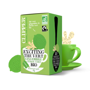 Thé vert Gingembre & Citron Vert Bio - Clipper